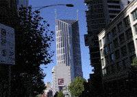 Улицы Сити и небоскребы