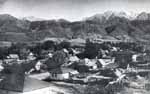 Вид на горы и южный Талгар, 50-е гг